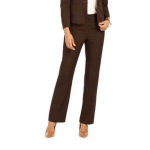 Le Suit Separates Womens Trouser Pants. Size 8. Brown Mocha. Poly Soft Finish